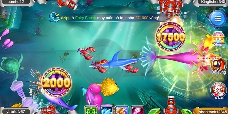 Bắn cá thủy cung VSBET với boss kỳ bí